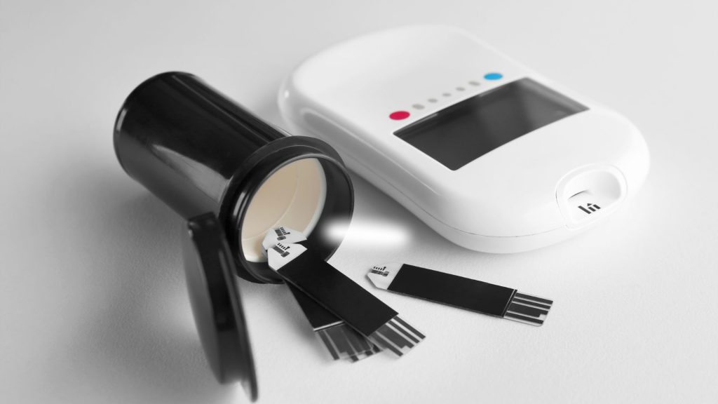 Digital Glucose Meter and Test Strips